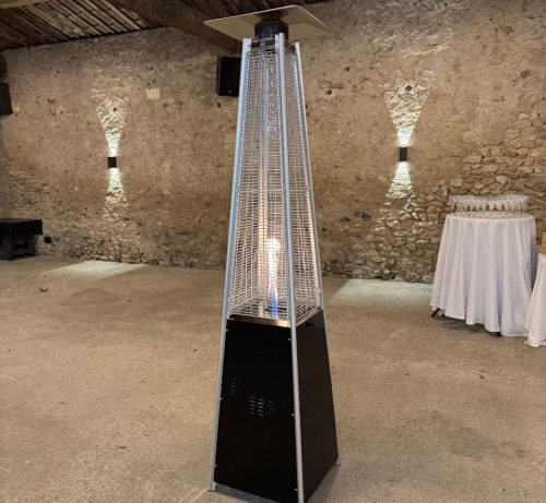 Location de parasol chauffant à gaz pour événement et mariage en extérieur à Béziers